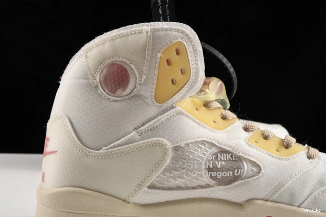 Reps ice colorway ofw 5 air ct8480-002 jordan cream 0413